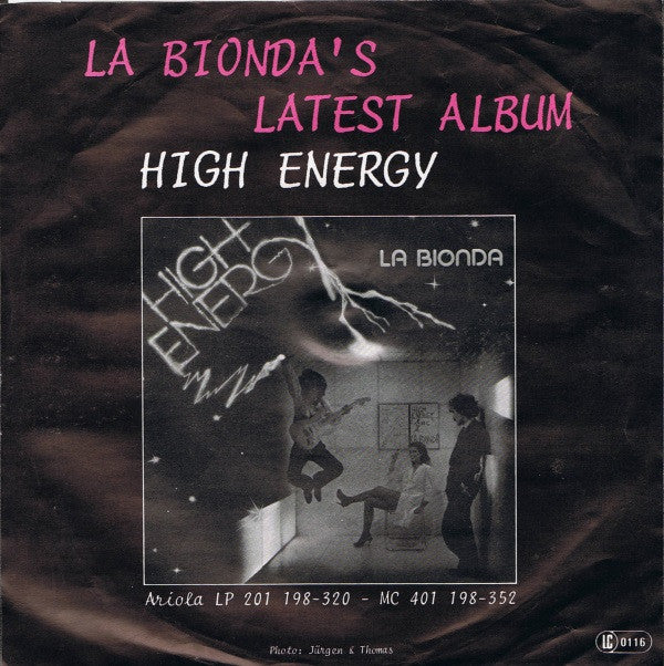 La Bionda : I Got Your Number (7", Single)