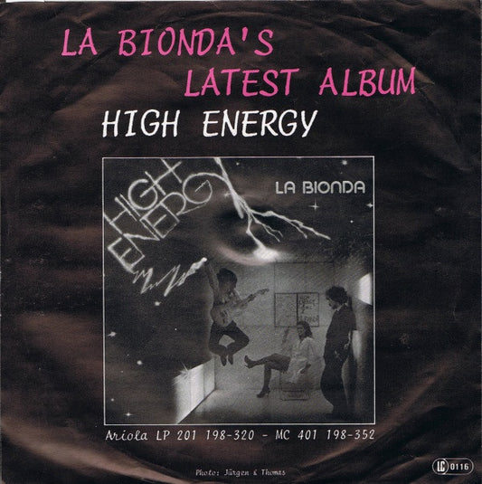 La Bionda : I Got Your Number (7", Single)