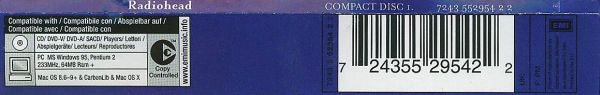 Radiohead : Go To Sleep (CD, Single, Copy Prot., CD1)