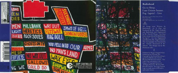 Radiohead : Go To Sleep (CD, Single, Copy Prot., CD1)