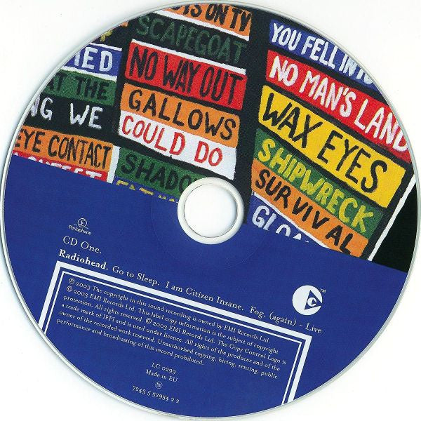 Radiohead : Go To Sleep (CD, Single, Copy Prot., CD1)