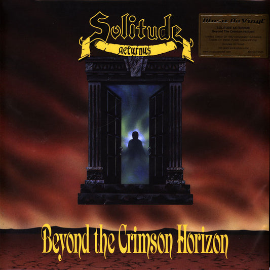 Solitude Aeturnus : Beyond The Crimson Horizon (LP, Album, Ltd, Num, RE, Pur)