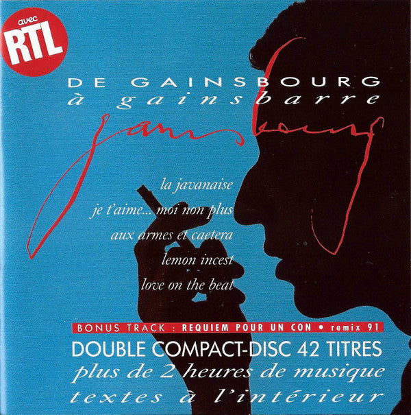 Serge Gainsbourg : De Gainsbourg À Gainsbarre (2xCD, Comp, no )