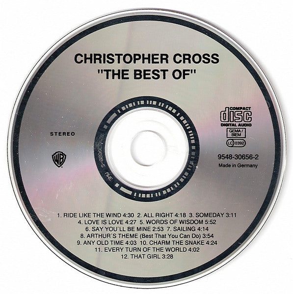 Christopher Cross : The Best Of Christopher Cross (CD, Comp)