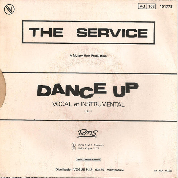 The Service : Dance Up (7")