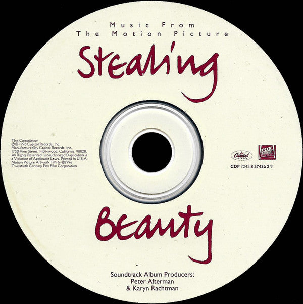 Various : Stealing Beauty (Music From The Motion Picture) (CD, Comp)