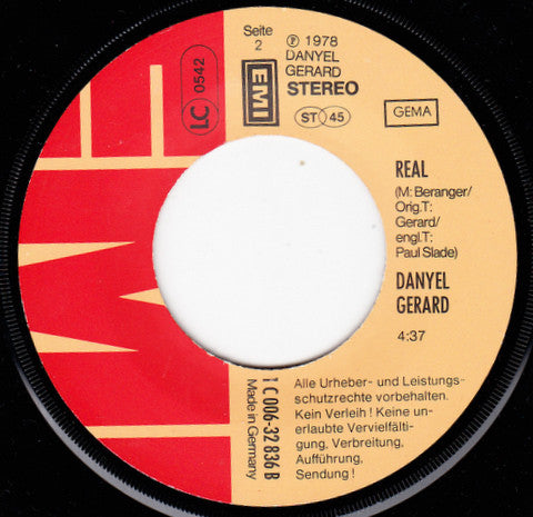 Danyel Gérard : Times Are Changing (7", Single)