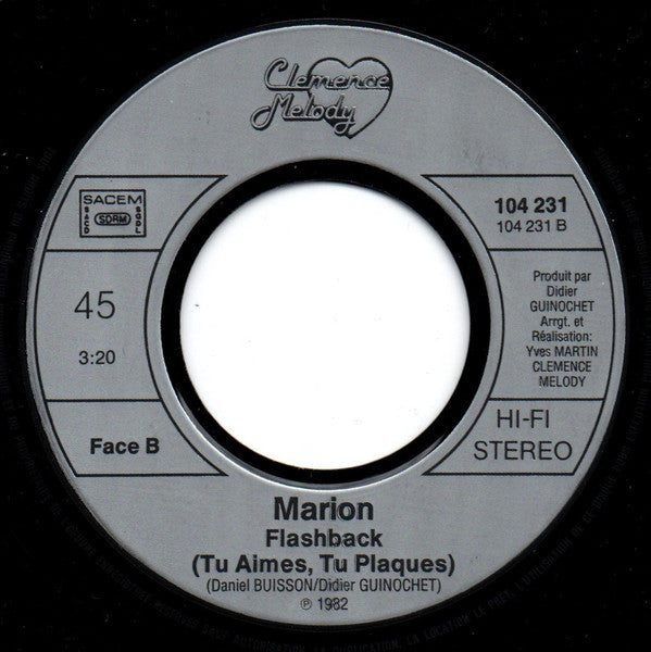 Marion (6) : La Dolce Vita (7", Single)