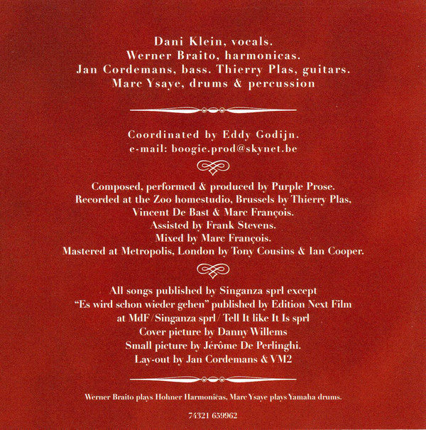 Purple Prose : Purple Prose (CD, Album)