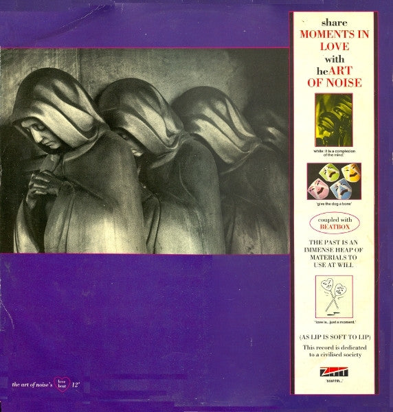 The Art Of Noise : Moments In Love (Beaten) (12")