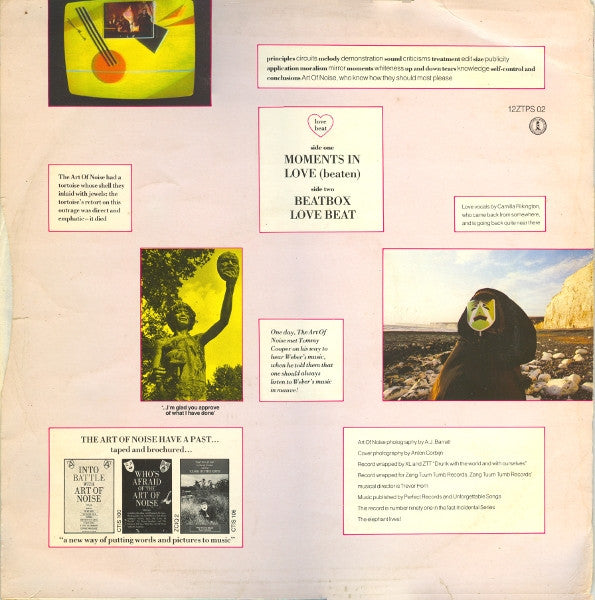 The Art Of Noise : Moments In Love (Beaten) (12")