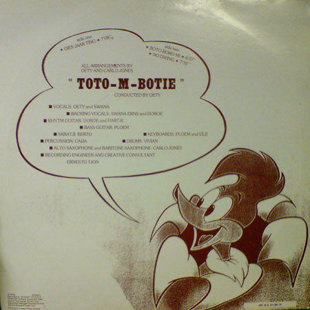 Toto-M-Botie : Dies Jaar Ting (12")
