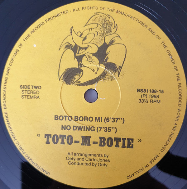 Toto-M-Botie : Dies Jaar Ting (12")