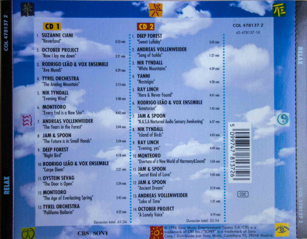 Various : Relax (2xCD, Comp)