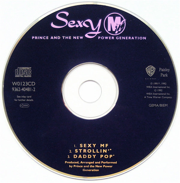 Prince And The New Power Generation : Sexy MF (CD, Single)
