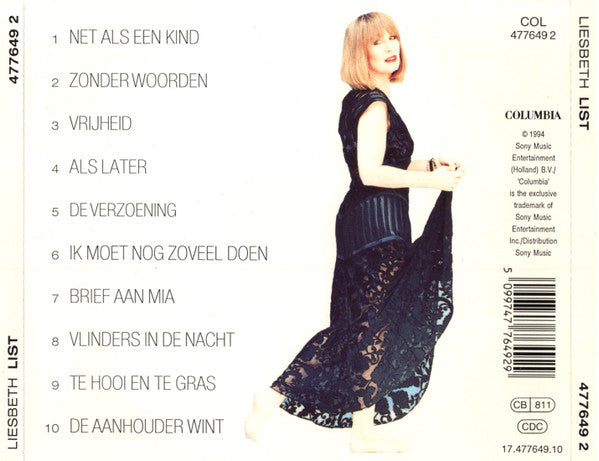 Liesbeth List : Liesbeth List (CD, Album)