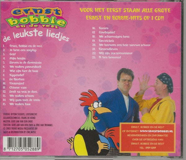 Ernst & Bobbie : De Leukste Liedjes (CD, Comp)