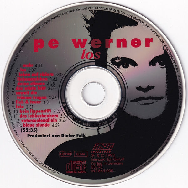 Pe Werner : Los! (CD, Album)