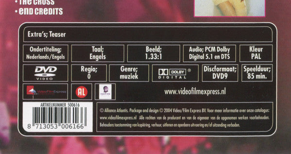Prince : Sign "O" The Times (DVD-V, RE, Multichannel, PAL, PCM)