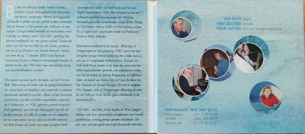Trio Jan Rath : "Old Folks" (CD, Album, dig)