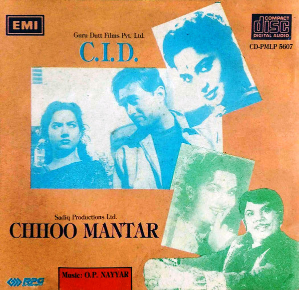 O. P. Nayyar : C.I.D. (1956) /  Chhoo Mantar (1959) (CD, Comp)