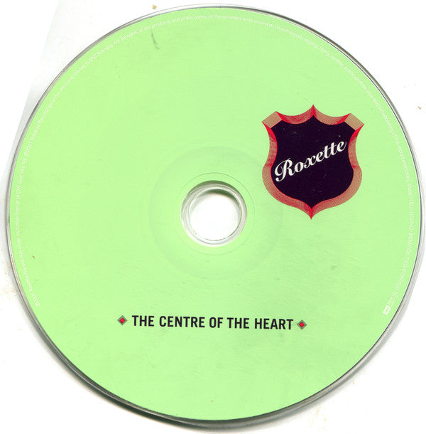 Roxette : The Centre Of The Heart (CD, Single)