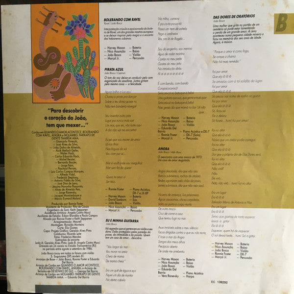 João Bosco : Ai, Ai, Ai De Mim (LP, Album)