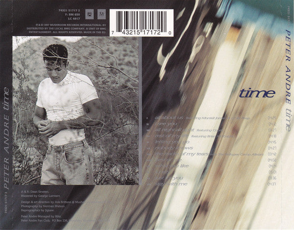 Peter Andre : Time (CD, Album)