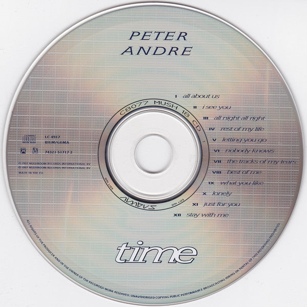 Peter Andre : Time (CD, Album)