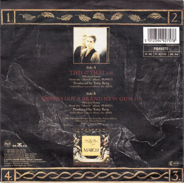 Michael Penn : This & That (7", Single)