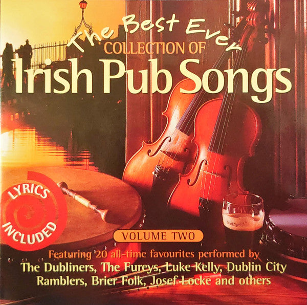 Various : The Best Ever Collection Of Irish Pub Songs - Volume 2 (CD, Comp)