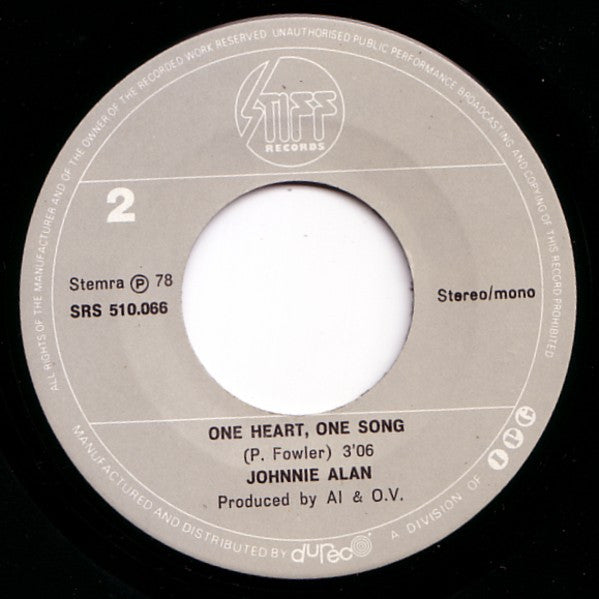 Johnnie Allan : Promised Land / One Heart, One Song (7")