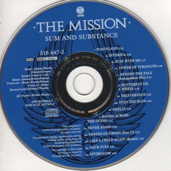 The Mission : Sum And Substance (CD, Comp, RE, EDC)
