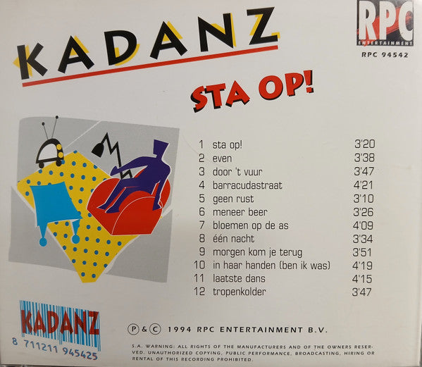Kadanz : Sta Op! (CD, Album)