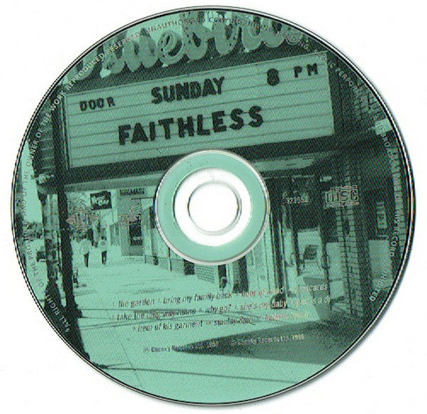 Faithless : Sunday 8PM (CD, Album + CD + Pin)