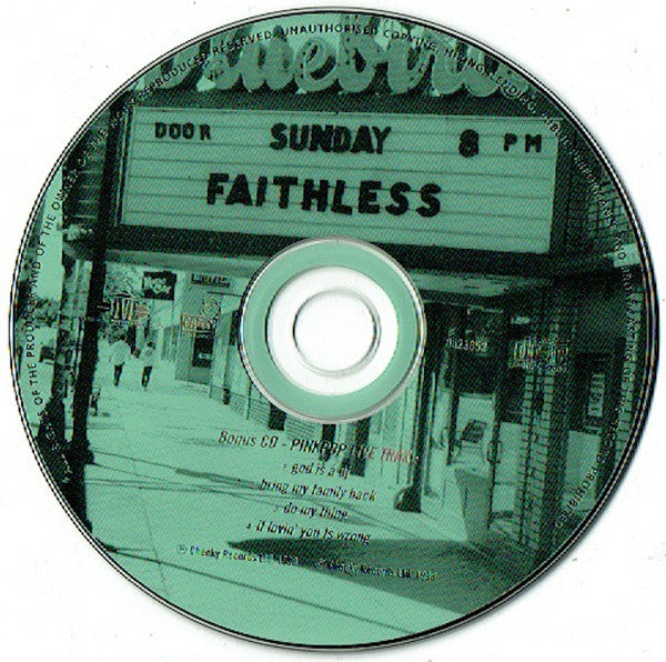 Faithless : Sunday 8PM (CD, Album + CD + Pin)