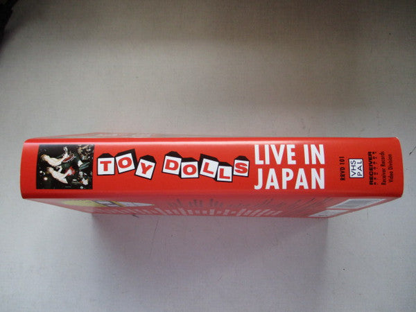 Toy Dolls : Live In Japan (VHS, PAL)