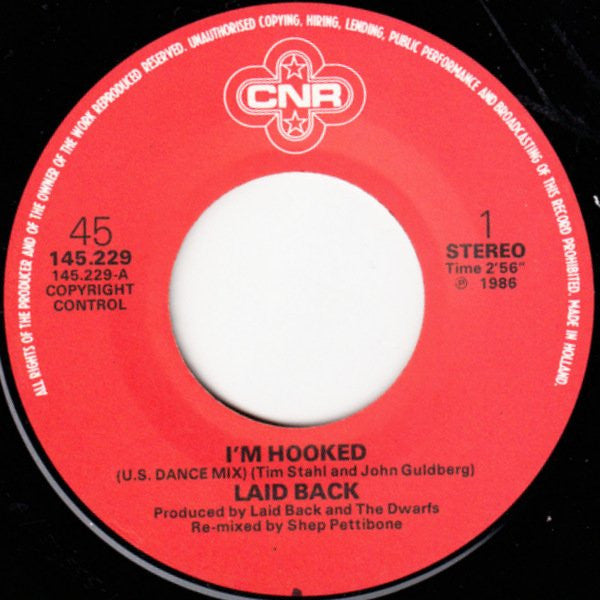 Laid Back : I'm Hooked (US Dance Mix) (7", Single)