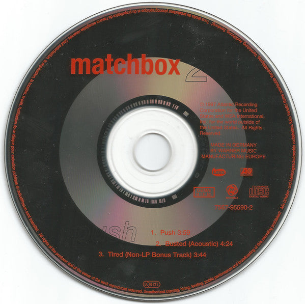 Matchbox Twenty : Push (CD, Maxi)