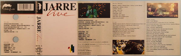 Jean-Michel Jarre : Live (Cass, Album, CrO)