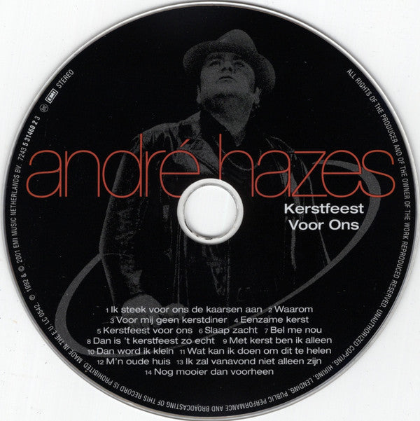 André Hazes : Kerstfeest Voor Ons (CD, Album, RE, RM)