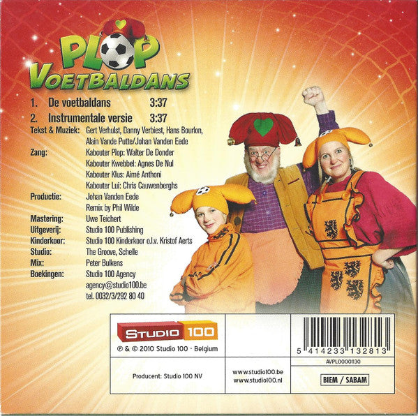Kabouter Plop : Voetbaldans (CD, Single)