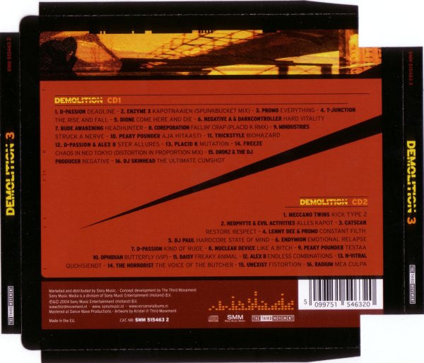 Various : Human Demolition Part3 (2xCD, Comp)