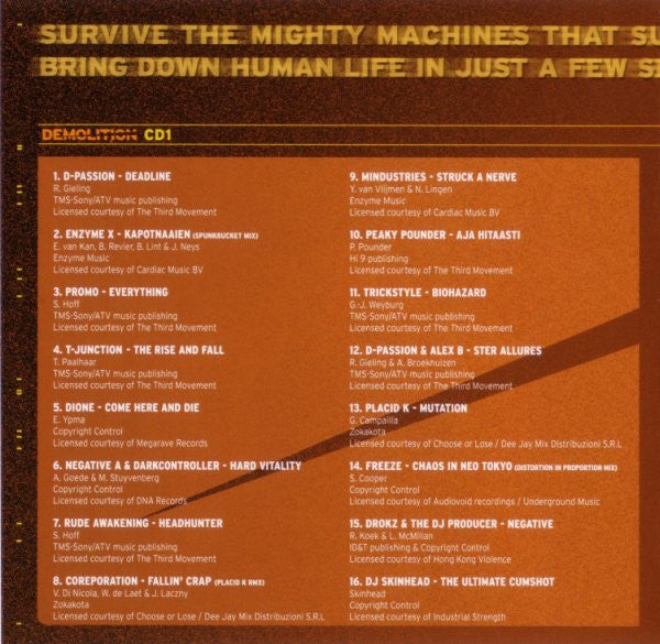 Various : Human Demolition Part3 (2xCD, Comp)