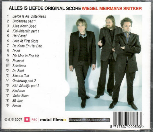 Wiegel Meirmans Snitker : Alles Is Liefde (Original Score) (CD, Album)