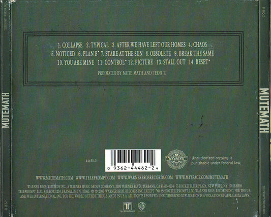 Mutemath : Mutemath (CD, Album, Dig)