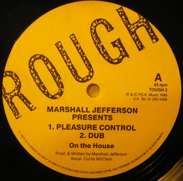 Marshall Jefferson : The Deep House Classics (12", Ltd)