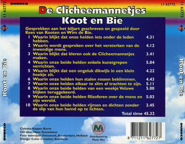 Van Kooten & De Bie : De Clicheemannetjes (CD, Album, RE)