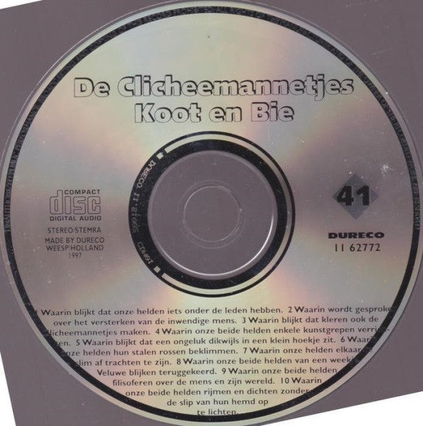 Van Kooten & De Bie : De Clicheemannetjes (CD, Album, RE)