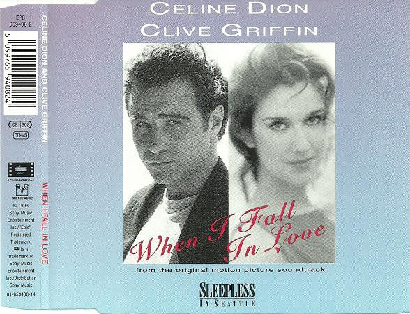 Céline Dion & Clive Griffin : When I Fall In Love (CD, Maxi)